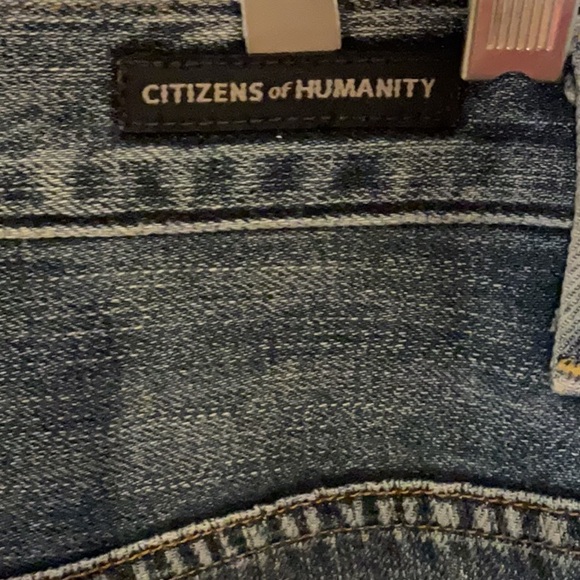 Citizens of Humanity Melanie High rise cropped wide leg jeans size 26 - Picture 4 of 8